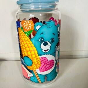 Colorful Bear Glass Jar